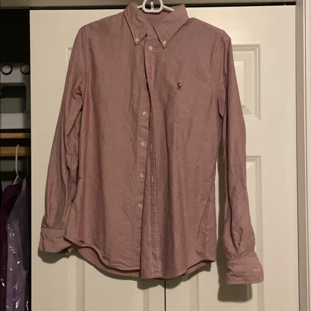 Ralph Lauren Red Button-up